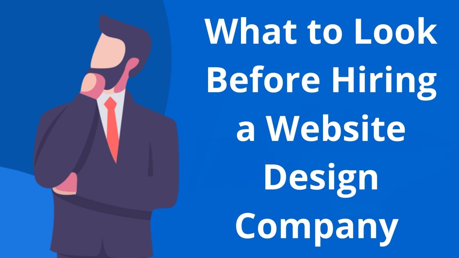 What to look before hiring a website design company