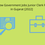 Upcoming new government jobs junior clerk recruitment 2022