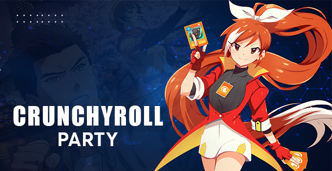 how to host Crunchyroll party