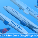 Major U.S. Airlines Cost to Change a flight