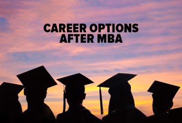 Image with text career option after MBA