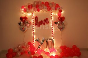 love xo balloon decoration romantic