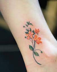 A lily for peace tattoo