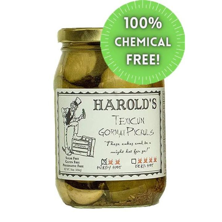 Harold's Purdy Hot Pickles